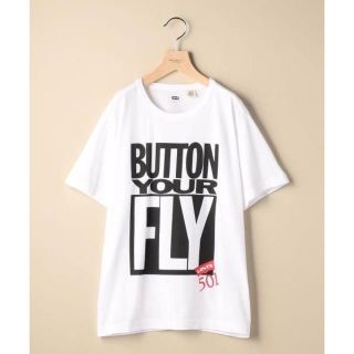 リーバイス(Levi's)の新品 リーバイス BUTTON YOUR FLY グラフィック Tシャツ L(Tシャツ/カットソー(半袖/袖なし))