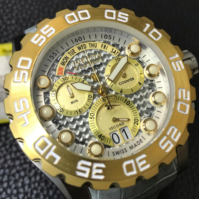 INVICTA - 新品送無 Invicta Reserve クロノ インビクタ スイス製の通販 by くま男's shop｜インビクタならラクマ