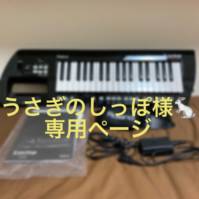 Roland(ローランド)の【うさぎのしっぽ様専用】Roland lucina AX-09 楽器の鍵盤楽器(キーボード/シンセサイザー)の商品写真