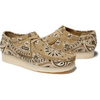 シュプリーム(Supreme)の19ss supreme clarks bandana wallabee us8(スニーカー)