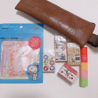 スヌーピー(SNOOPY)のスヌーピー 文房具セット(キャラクターグッズ)