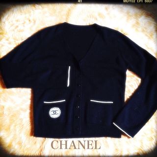 シャネル(CHANEL)のCHANEL cardigan BK(カーディガン)