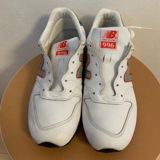New Balance - new balance M996WA 白×赤 made in USA 27cmの ...