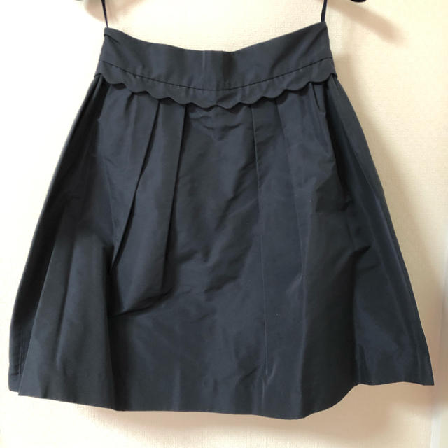 miumiu - 美品MIUMIUスカート紺38サイズ