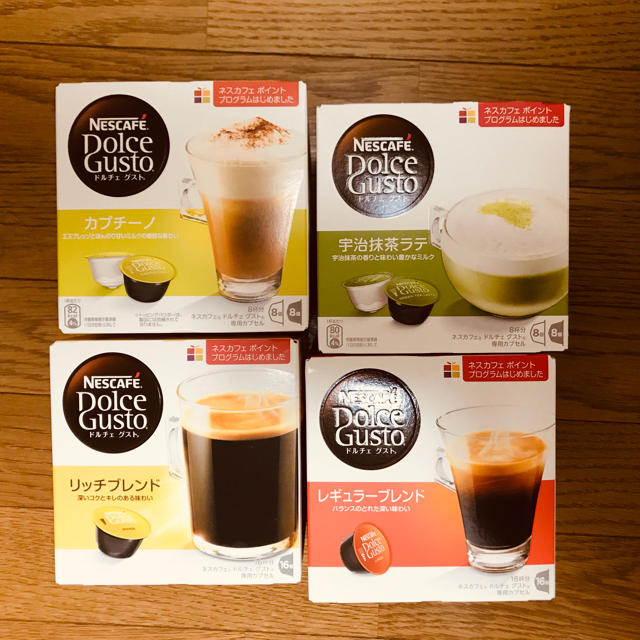 Nestle(ネスレ)のネスカフェ ドルチェグスト カプセル 食品/飲料/酒の飲料(コーヒー)の商品写真