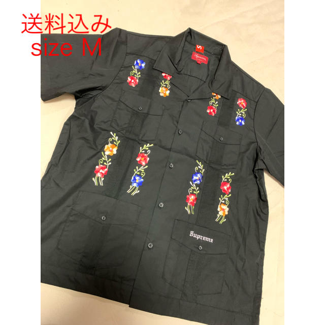 supreme_Flowers Guayabera S/S Shirt