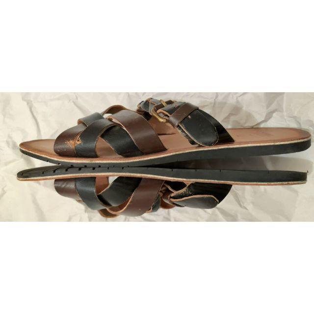 ABAHOUSE(アバハウス)のABAHOUSE レザーサンダル メンズの靴/シューズ(サンダル)の商品写真
