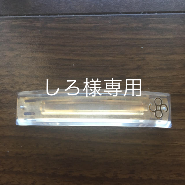 専用です          コレットマルーフ バレッタ クリア