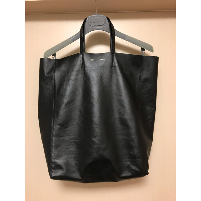 celine 美品 縦カバ トート cabas