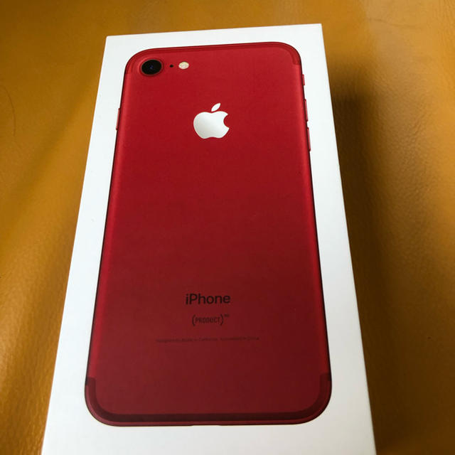 iPhone - 新品未使用 iPhone7 128GB RED 赤 SIMロック解除済 の通販 by たんたん's shop｜アイフォーンならラクマ