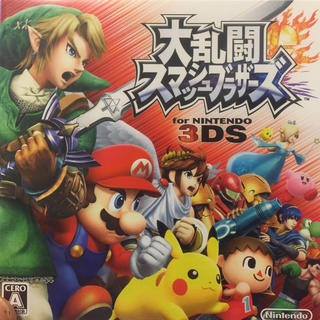 大乱闘 スマブラ 3DSソフト(携帯用ゲームソフト)