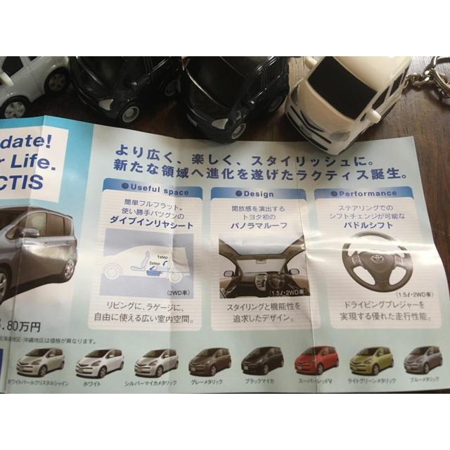 トヨタ(トヨタ)のミニカー キーホルダー エンタメ/ホビーのおもちゃ/ぬいぐるみ(ミニカー)の商品写真