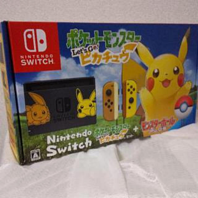 ニンテンドースイッチ ポケットモンスター Let's Go! ピカチュウセット1個Joy-Con