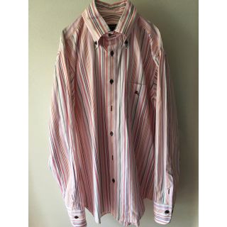 バーバリー(BURBERRY)のストライプシャツ。カジュアルシャツ。(シャツ)