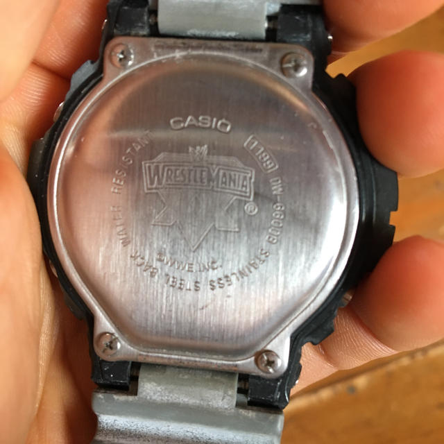 G-SHOCK(ジーショック)の G-SHOCK レッスルマニア WWE コラボ  値段交渉可能  メンズの時計(腕時計(デジタル))の商品写真