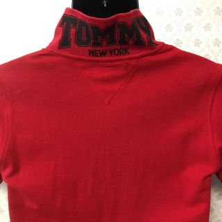 トミー(TOMMY)の⭕️良品⭕️トミーヒルフィガー/TOMMY⭕️赤⭕️半袖ポロシャツ(ポロシャツ)