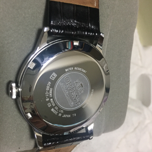 ORIENT(オリエント)のフリスキー様専用 ORIENT Bambino クリームイエロー メンズの時計(腕時計(アナログ))の商品写真