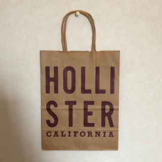 ホリスター(Hollister)のホリスター ショップ袋 紙袋(ショップ袋)