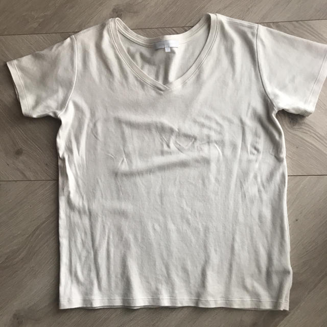 AMERICAN HOLIC Tシャツ Vネック 白 レディースのトップス(Tシャツ(半袖/袖なし))の商品写真