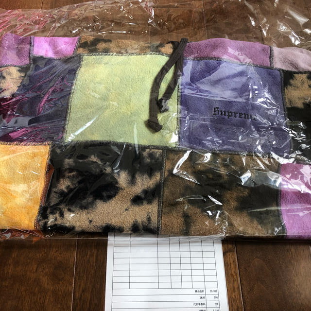 希少 S supreme patchwork tie dye パーカー