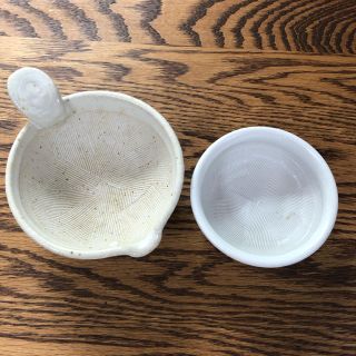 すり鉢2点セット(離乳食調理器具)