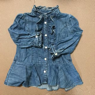 ラルフローレン(Ralph Lauren)の【週末限定値下げ】ラルフローレン ベビー服 デニムワンピース 80サイズ(ワンピース)