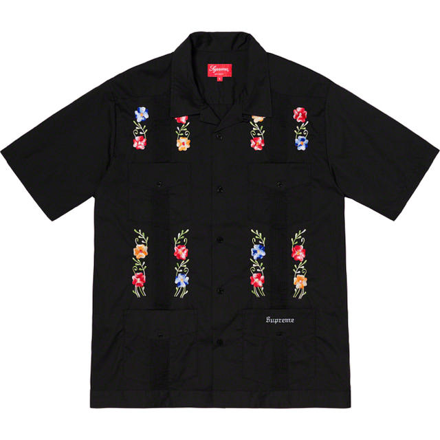 supreme Flowers Guayabera S/S Shirt