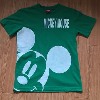 ディズニー(Disney)のミッキー Tシャツ グリーン(Tシャツ(半袖/袖なし))