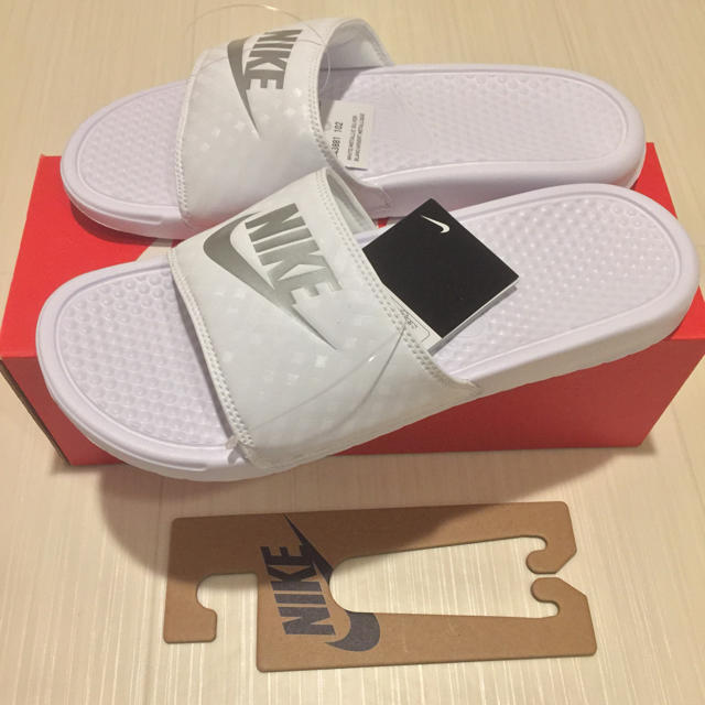 27cm NIKE BENASSI JDI WHITE