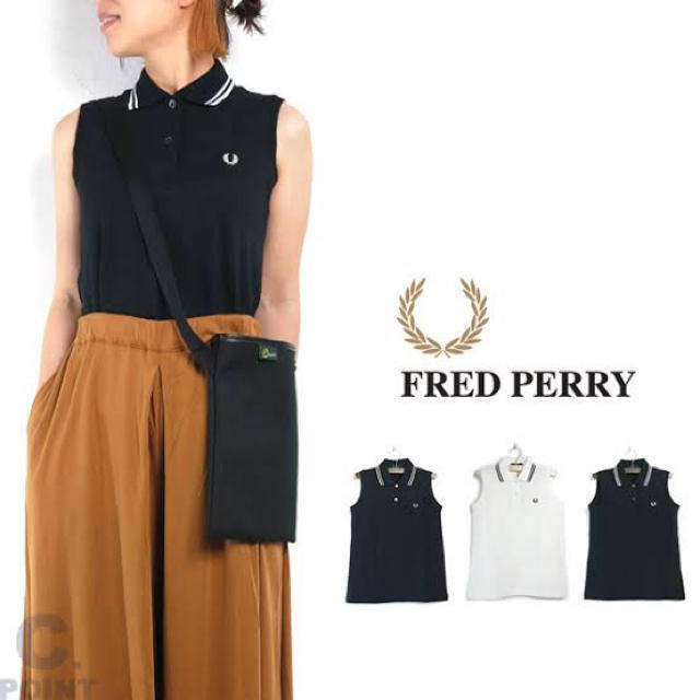 FRED PERRY - フレッドペリー ノースリーブ ポロシャツの通販 by み's shop｜フレッドペリーならラクマ