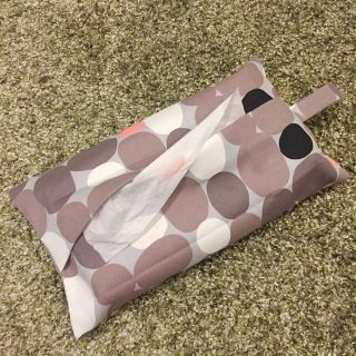 マリメッコ(marimekko)のハンドメイド ティッシュボックスカバー(雑貨)