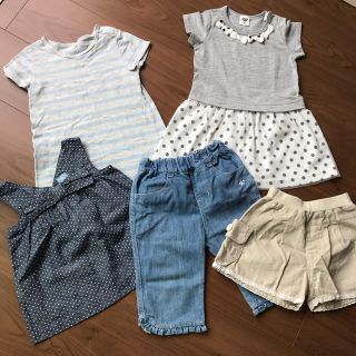 ベビーギャップ(babyGAP)の女の子 90cm 夏服 まとめ売り(ワンピース)