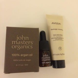 ジョンマスターオーガニック(John Masters Organics)のミニミニ！ジョンマスターとAVEDA(ボディオイル)