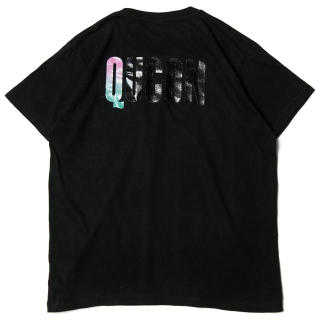 FRAGMENT(フラグメント)の【新品XL】QUCON OFFICIAL TEE TYPE 2 BLACK メンズのトップス(Tシャツ/カットソー(半袖/袖なし))の商品写真