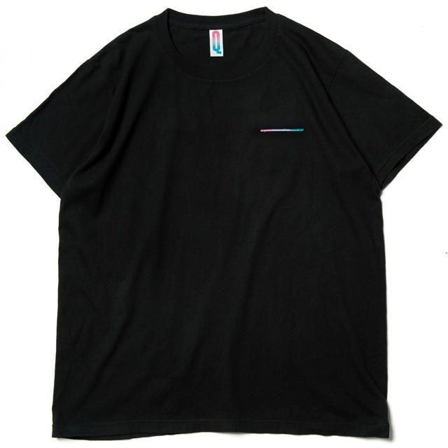 FRAGMENT(フラグメント)の【新品XL】QUCON OFFICIAL TEE TYPE 2 BLACK メンズのトップス(Tシャツ/カットソー(半袖/袖なし))の商品写真