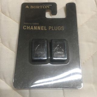 バートン(BURTON)のBURTON チャンネル プラグ Mountain Logo 新品 未使用(アクセサリー)