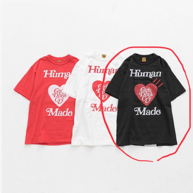 GDC(ジーディーシー)のHUMAN MADE × Girls Don ’t Cry メンズのトップス(Tシャツ/カットソー(半袖/袖なし))の商品写真