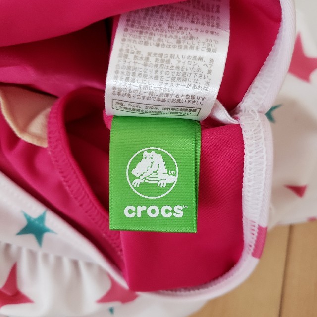 crocs(クロックス)のキッズ　水着　女の子　150cm クロックス キッズ/ベビー/マタニティのキッズ服女の子用(90cm~)(水着)の商品写真