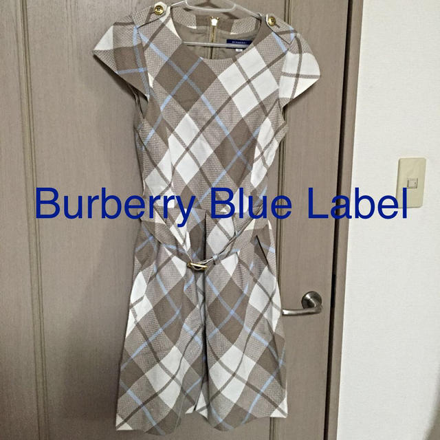 BURBERRY(バーバリー)のバーバリーブルーレーベル♡ワンピ レディースのワンピース(ひざ丈ワンピース)の商品写真