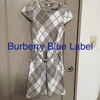 バーバリー(BURBERRY)のバーバリーブルーレーベル♡ワンピ(ひざ丈ワンピース)