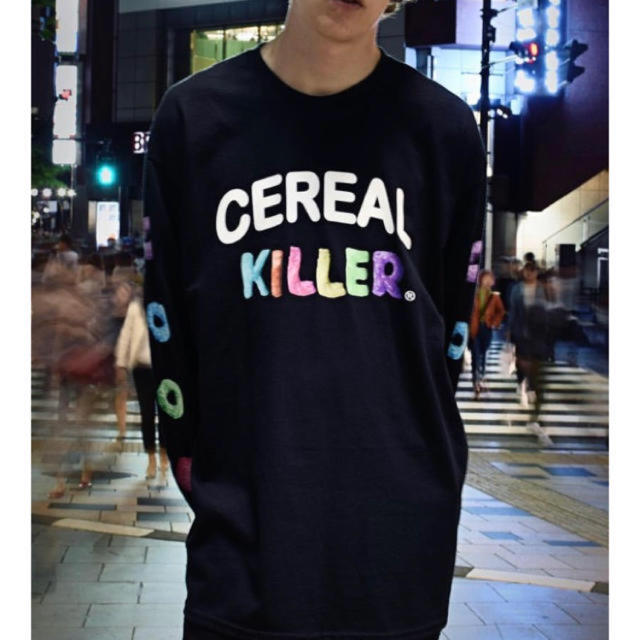 MILKBOY  CEREAL KILLER L.S TEE BIG ロンTメンズ