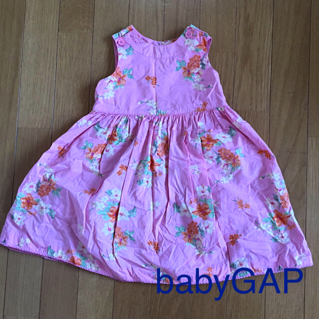 babyGAP(ベビーギャップ)のこども　BABY GAP ワンピース 2years キッズ/ベビー/マタニティのキッズ服女の子用(90cm~)(ワンピース)の商品写真