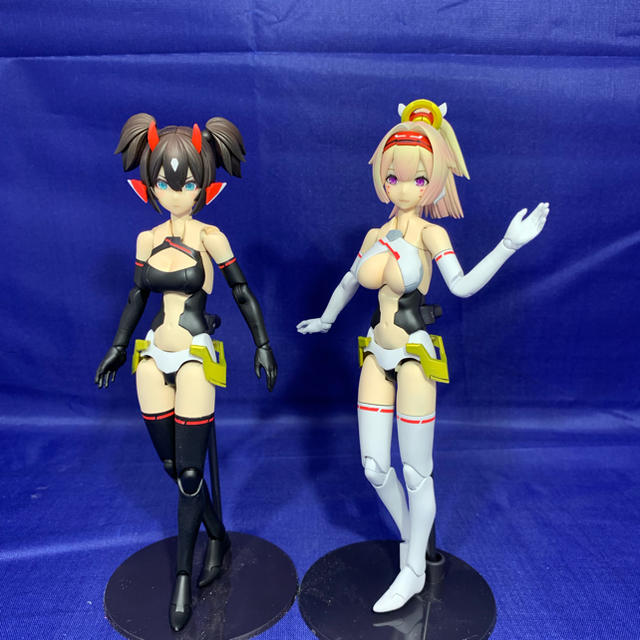 KOTOBUKIYA(コトブキヤ)のメガミデバイス 朱羅 忍者 弓兵 塗装完成品 エンタメ/ホビーのおもちゃ/ぬいぐるみ(模型/プラモデル)の商品写真