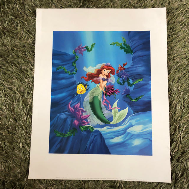 ディズニー アリエル アート ポスター | フリマアプリ ラクマ