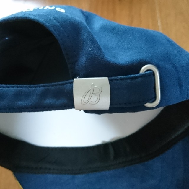 BREITLING(ブライトリング)のBREITLINGキャップ 紺 x 黄刺繍 非売品 メンズの帽子(キャップ)の商品写真
