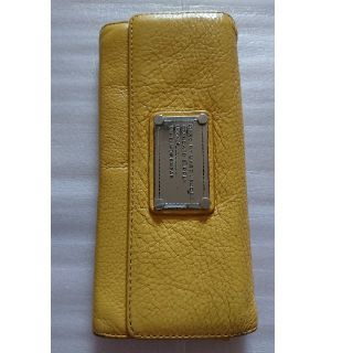 マークバイマークジェイコブス(MARC BY MARC JACOBS)のマークバイマークジェイコブス 長財布 本革 黄色(財布)