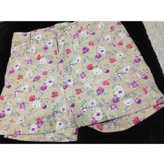 ダブルクローゼット(w closet)の花柄ショーパン(ショートパンツ)