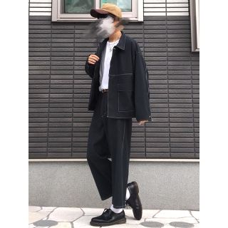 HARE ホワイトステッチ セットアップ