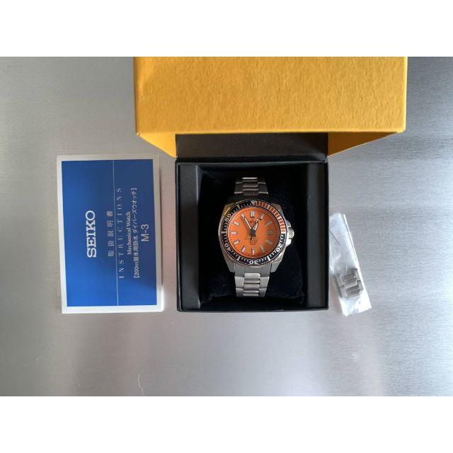 SEIKO(セイコー)のセイコー プロスペックス SBDA005 オレンジ 7S25 サムライ チタン メンズの時計(腕時計(アナログ))の商品写真