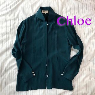 クロエ(Chloe)の【未使用品】クロエ シルクブラウス 38(シャツ/ブラウス(長袖/七分))